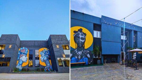 På billedet ses objektet Yellow Door Hotels beliggende i byen Abuja.