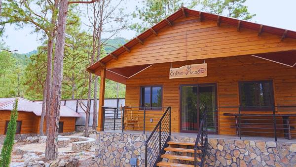На фото показан объект Apino Lodge del Celaque, расположенный в городе Грасиас.
