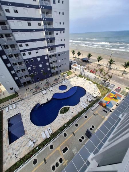 A la foto es mostra l'objecte Apartamento frente OCEAN situat a la ciutat de Mongaguá.
