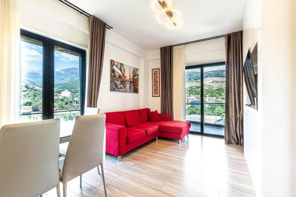 A la foto es mostra l'objecte AMA'S 1BR Ap 4 - Parking, Kitchen & Balcony situat a la ciutat de Himare.
