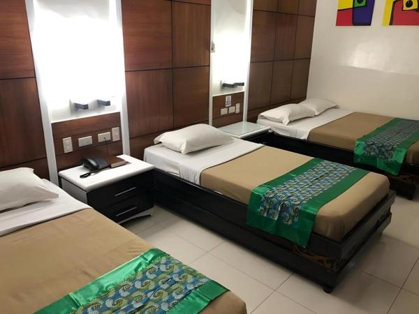 写真にはサンボアンガ市にあるMarcian Business Hotelが写っています。
