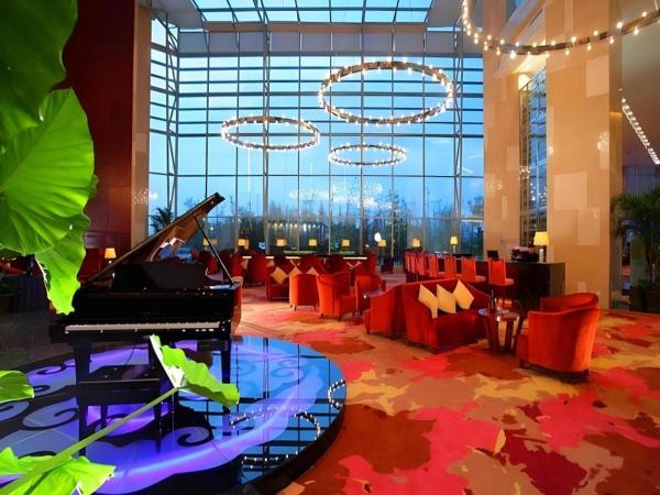Na foto é possível ver o objeto New Century Grand Hotel Zhuji Yaojiang localizado na cidade de Zhuji.