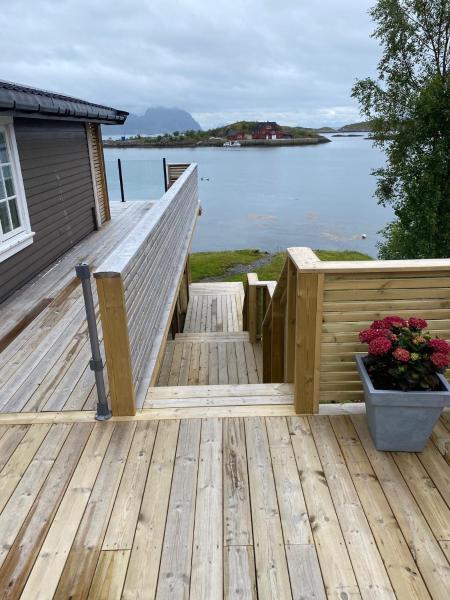 På billedet ses objektet Leilighet med havutsikt beliggende i byen Svolvær.