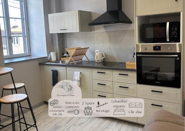 A la foto es mostra l'objecte Appartement avec chambre situat a la ciutat de Malauzat.