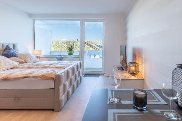 Nella foto è visibile l'oggetto Haus Nautic, FeWo 115 situato nella città di Döse.