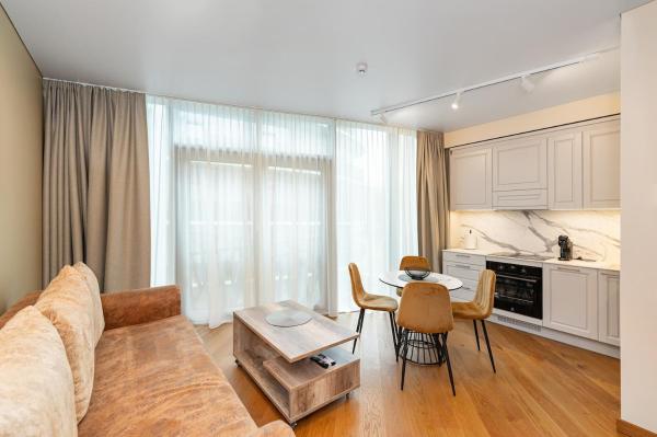 På bilden syns objektet Sun Sonata Apartments 3 som ligger i staden Druskininkai.
