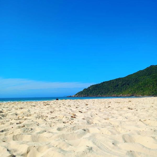 Na fotografii je vidět objekt Apto Studio Hotel Praia Brava nacházející se ve městě Florianópolis.