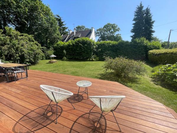 A la foto es mostra l'objecte Maison Brigneau, Moëlan-sur-Mer situat a la ciutat de Brigneau.