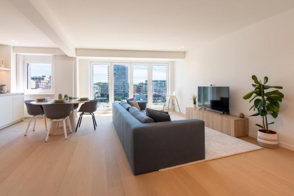 A la foto es mostra l'objecte Luxury apartment with Marina view and free parking situat a la ciutat de Oostende.