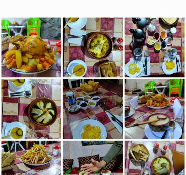 Na zdjęciu widoczny jest obiekt Gîte Jamal taghia położony w mieście Temga.