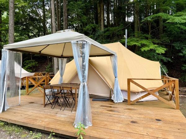 På billedet ses objektet Riverside Glamping Nuts - Vacation STAY 84524v beliggende i byen Yamakami.