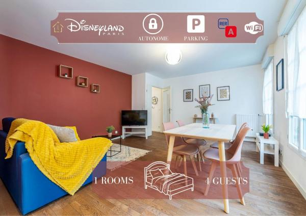 Le Vercoatta Cocon Appart - Near To Disneyland - Disneyland Paris