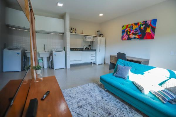 A la foto es mostra l'objecte Loft Encantador com Ar Cond prox Centro situat a la ciutat de Itatiba.