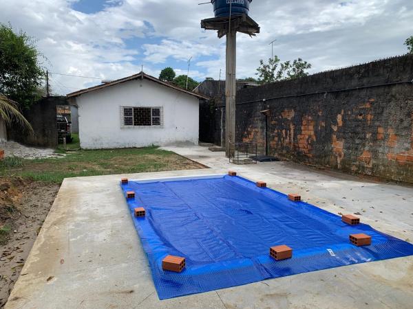 A la foto es mostra l'objecte Praia Grande Mosqueiro casa situat a la ciutat de Belém.
