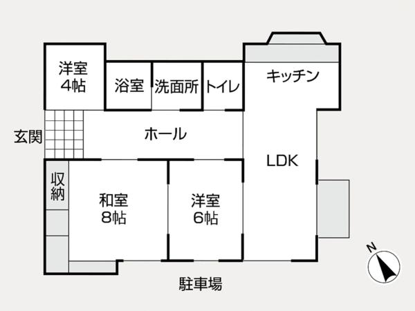 På bildet vises objektet Genki na yado Katakai - Vacation STAY 63708v som ligger i byen Katakai.