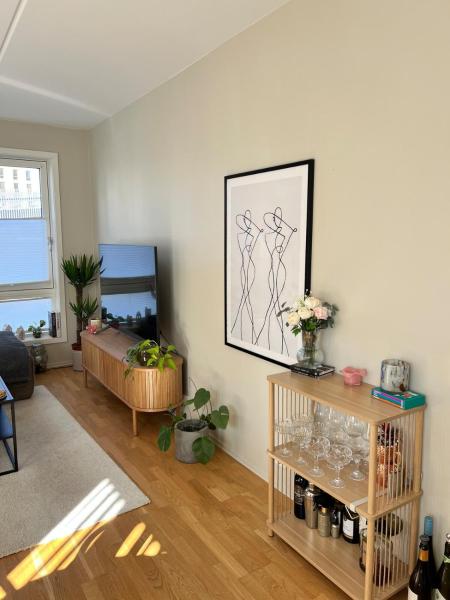 A la foto es mostra l'objecte Stylish apartment in beautiful Løren, quiet area situat a la ciutat de Oslo.