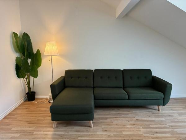 Na zdjęciu widoczny jest obiekt Central city apartment with parking space położony w mieście Hjørring.