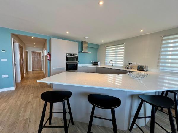 The photo shows the Sea View Apartment 73 - 3 bed Coastal Retreat by Westward Ho! Beach located in the city of Westward Ho.