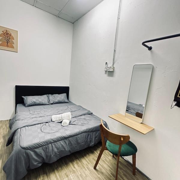 Na fotografii je vidět objekt Hey Rest Up with shared bathroom nacházející se ve městě Ipoh.