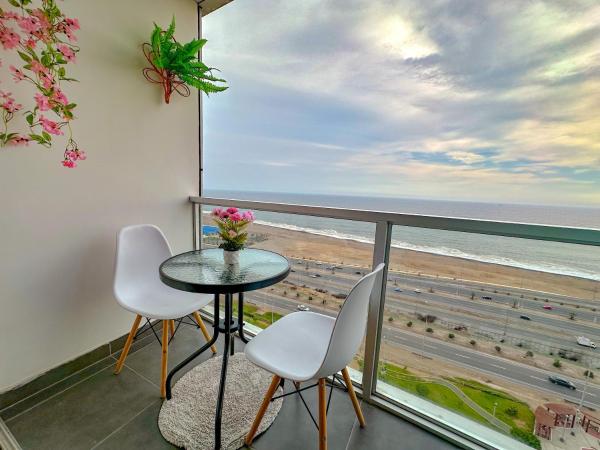 A la foto es mostra l'objecte Exclusivo con vista al mar - Blue Ocean situat a la ciutat de Lima.