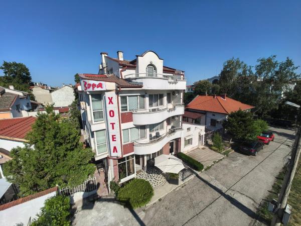 På billedet ses objektet Hotel Zora beliggende i byen Vidin.
