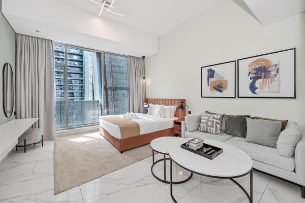 A la foto es mostra l'objecte City Zen Retreat l Lux meets Cozy Studio l Downtown situat a la ciutat de Dubai.