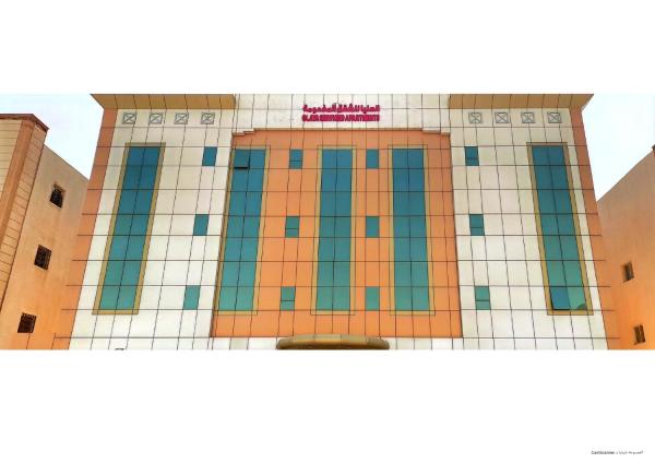 A la foto es mostra l'objecte العليا للشقق المخدومة situat a la ciutat de Riad.
