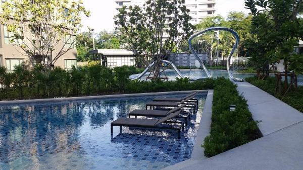 Auf dem Foto ist das Objekt The Relaxing Room Pool Access at Rain Resort Condominium Cha Am- Hua Hin in der Stadt Cha-am zu sehen.