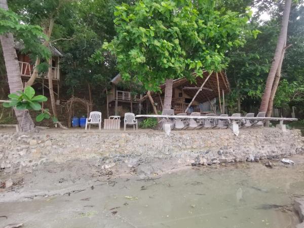 Nella foto è visibile l'oggetto Private Beachfront Retreat situato nella città di El Nido.