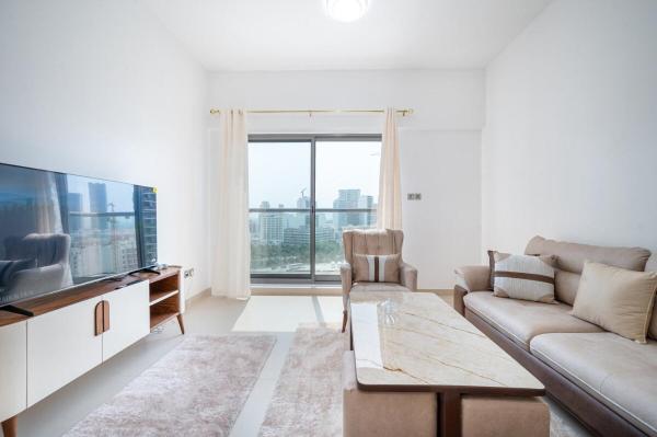 A la foto es mostra l'objecte Quickstay holiday homes Contemporary 1BHK with Home Feel situat a la ciutat de Dubai.