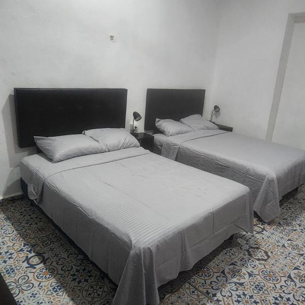 På billedet ses objektet Pequeño y acogedor espacio céntrico cerca de la playa, departamento 3A beliggende i byen Progreso.