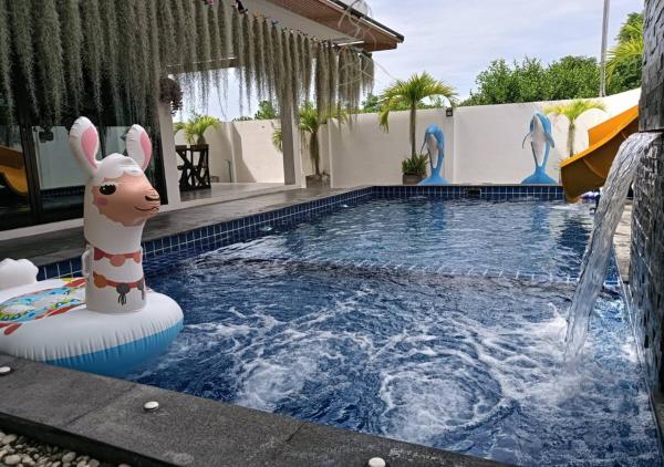 A la foto es mostra l'objecte Lemony Pool Villa - Hua Hin situat a la ciutat de Suan Son.