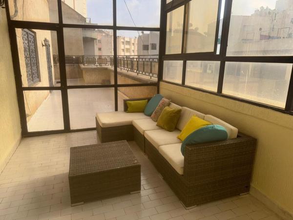 En la foto se muestra el objeto Appartement spacieux au cœur de Hamria ubicado en la ciudad de Meknes.