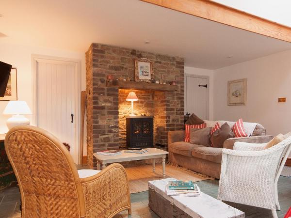 A la foto es mostra l'objecte Shadycombe Lodge situat a la ciutat de Salcombe.
