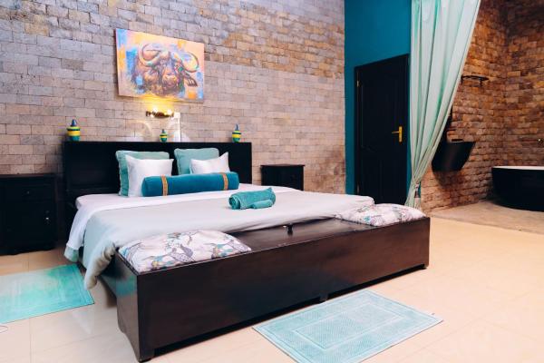 En la foto se muestra el objeto Ibuye Villa Holiday Home ubicado en la ciudad de Burega.