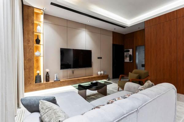 A la foto es mostra l'objecte Amara- Hittin Oasis - 1BR Near BLVD - HN1 situat a la ciutat de Riad.