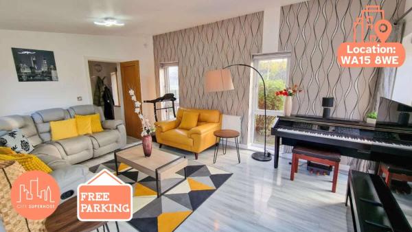 A la foto es mostra l'objecte 4 Bed Home in Altrincham by City SuperHost situat a la ciutat de Timperley.