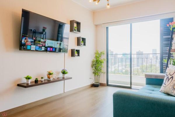A la foto es mostra l'objecte Sophisticated 2BR Pool in Surquillo situat a la ciutat de Lima.