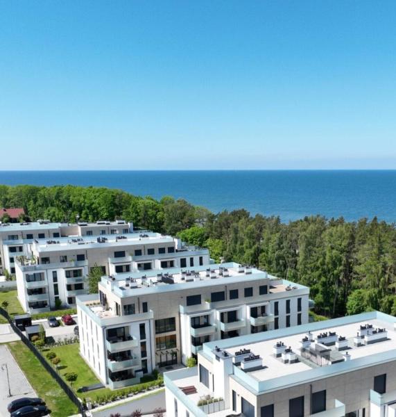 A la foto es mostra l'objecte Studio 19 w obiekcie Platinum Rewal situat a la ciutat de Rewal.
