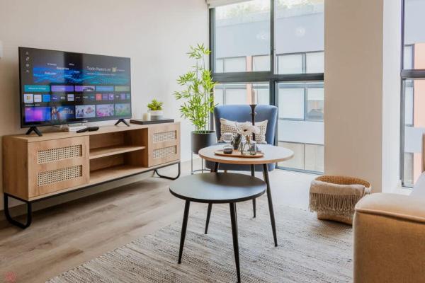 A la foto es mostra l'objecte Appealing 1BR Comfy apartment in Surco situat a la ciutat de Lima.