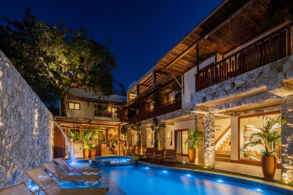 A la foto es mostra l'objecte Saluz Boutique Hotel situat a la ciutat de Jericoacoara.