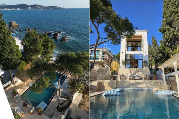 Nella foto è visibile l'oggetto High-End Villa with Private Beach Access situato nella città di Brca.