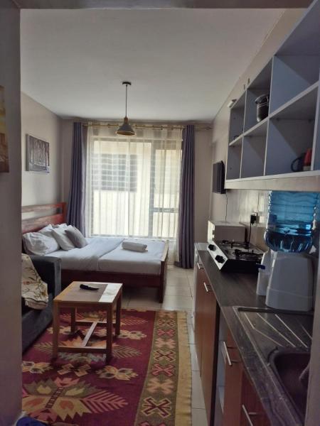Nella foto è visibile l'oggetto Girani Luxe Homes- Elegant comfy studio with A pool situato nella città di Kiambu.