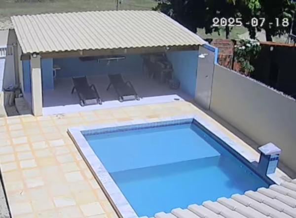 Na zdjęciu widoczny jest obiekt Casa de Veraneio położony w mieście Caucaia.