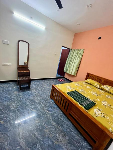 A la foto es mostra l'objecte Athithi AC Studio Flat By Shivalaya Stays situat a la ciutat de Podanūr.