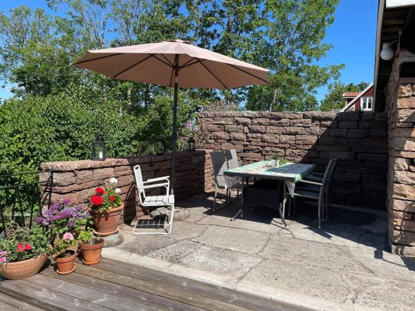 Na zdjęciu widoczny jest obiekt 4 star holiday home in Borgholm położony w mieście Räpplinge.
