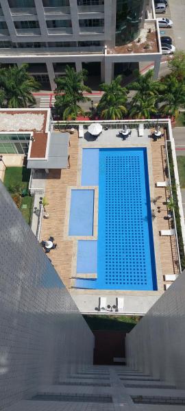 A la foto es mostra l'objecte Comfort Jardins - Apartamento completo em frente ao Shopping Jardins situat a la ciutat de Aracaju.