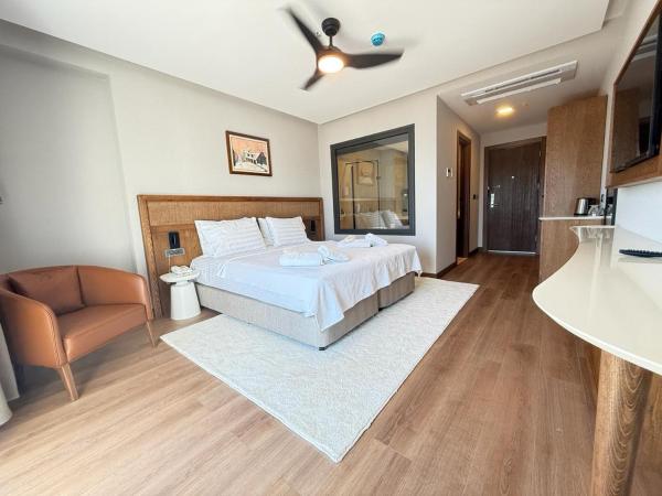 Nella foto è visibile l'oggetto Cunda Kızılca Deluxe Hotel & SPA situato nella città di Ayvalık.