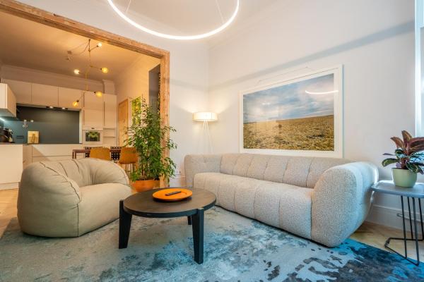 Na zdjęciu widoczny jest obiekt Calm& homey 1 BDRM flat at Sofia's Old city centre położony w mieście Sofia.