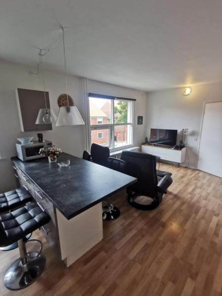 Na zdjęciu widoczny jest obiekt JR Apartments położony w mieście Esbjerg.